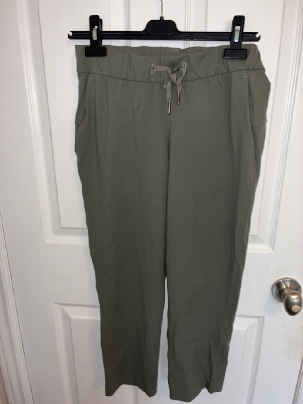 lululemon athletica Olive Cropped Drawstring Pants
